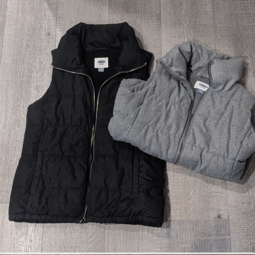 Puffy Vests x3